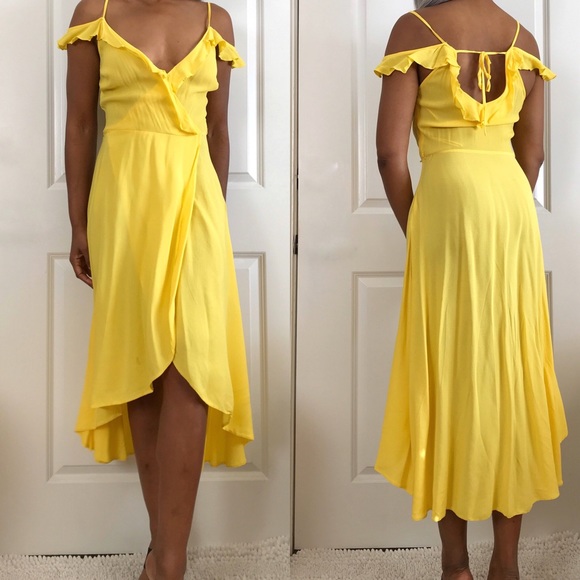 new look high low dress